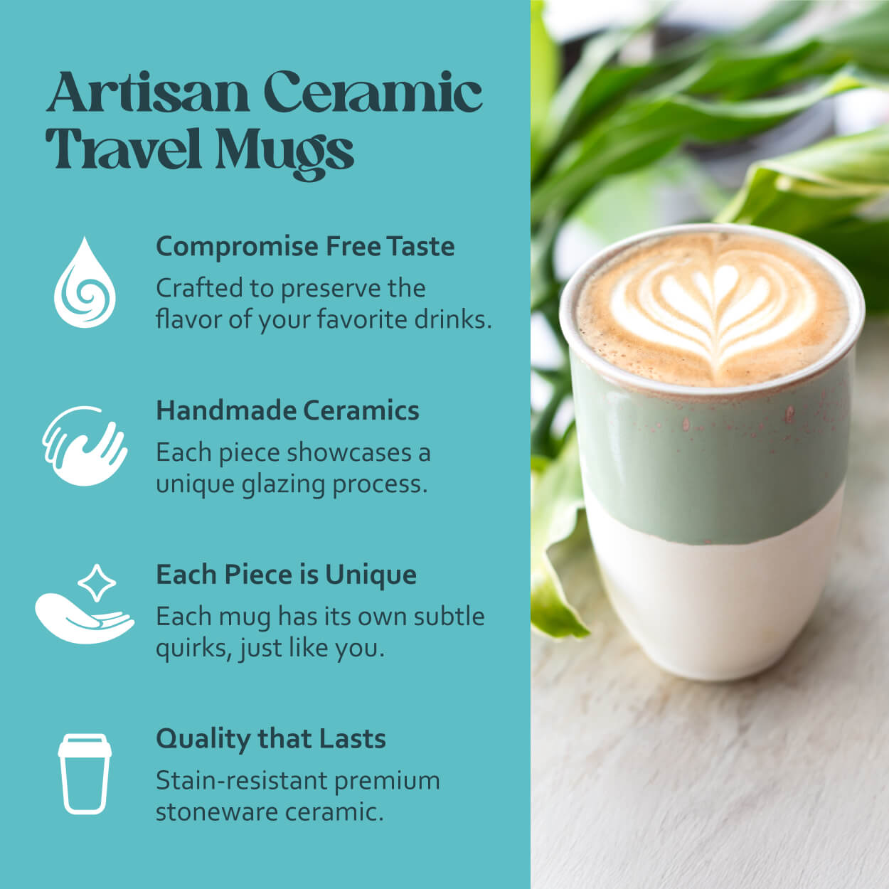 Sage Green Cup 12oz