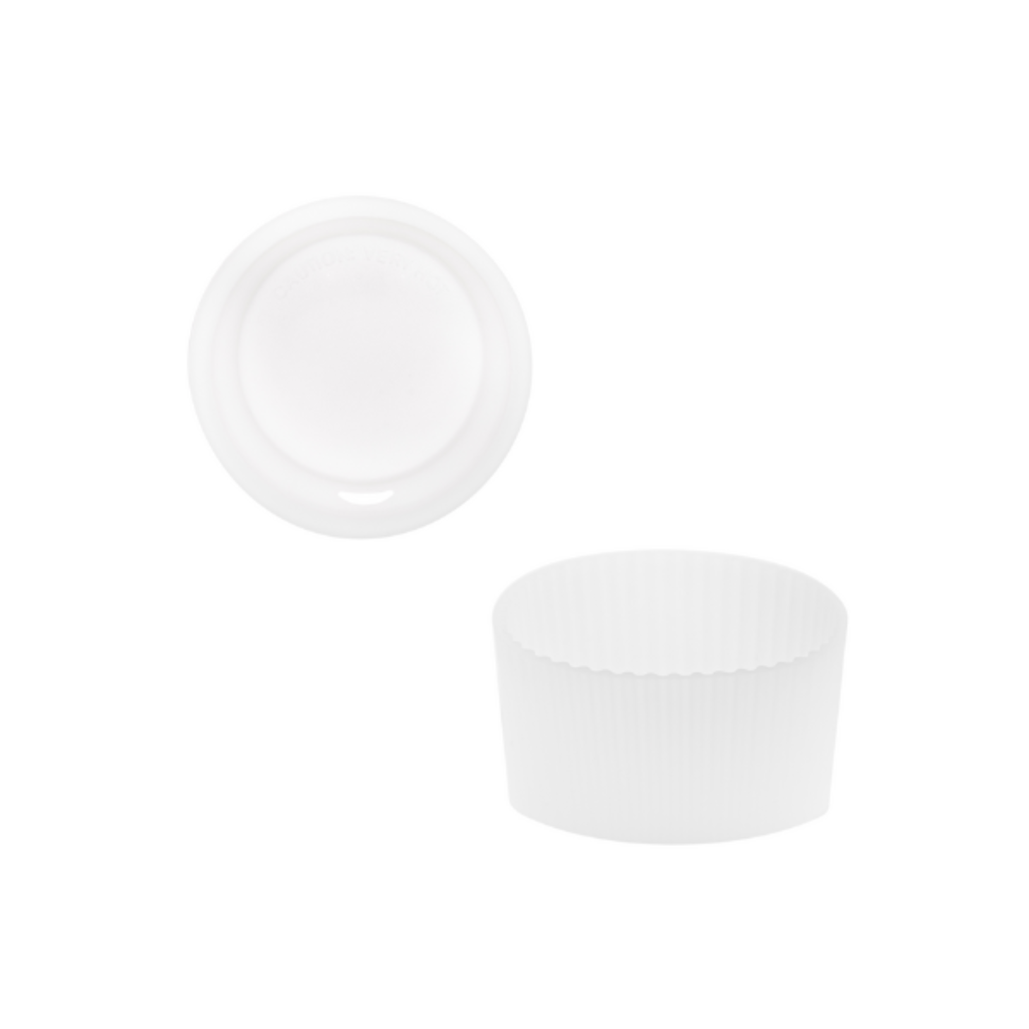 Clear Lid and Sleeve for 12oz cup